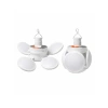 Güneş Enerjili Katlanabilir LED Lambası, 4 Panelli, USB Şarjlı