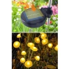Güneş Enerjili Mantar Bahçe Lambası, 2 Adet Solar LED