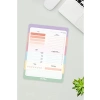 Günlük Planlayıcı Blok, Pastel Renkler