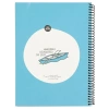 Hafif Kağıt Stickerli Defter - 80 Yaprak, 18.5x25 cm