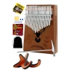 Hakiki Ağaç Kalimba - 17 Tuşlu Set