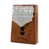 Hakiki Ağaç Kalimba - 17 Tuşlu Set