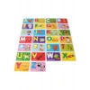 Hamaha Ahşap Ingilizce Alfabe Kartları – 26 Parça Flash Cards (A-Z), Okul Öncesi 3+ Yaş