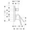 Hansgrohe 31945000 Hg Focus E2 Ank.bb Krom