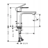 Hansgrohe Rebris E Lavabo Bataryası-72557000