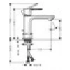 Hansgrohe Rebris E Lavabo Bataryası-72557000
