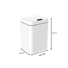 Hareket Sensörlü Sessiz Kapatma Çok Amaçlı Çöp Kutusu - 12 Lt