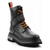Harley Davidson Black Leather Kadın Bot Bootie Hakiki Deri HD0777055403 Konforlu Tasarım