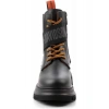 Harley Davidson Black Leather Kadın Bot Bootie Hakiki Deri HD0777055403 Konforlu Tasarım