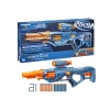 Hasbro  Elite 2.0 Eaglepoint Rd-8 Atıcı 8 Dart Tamburu, Çıkarılabilir Nişan Dürbünü Ve Namlu, 16  Dart, Sürgü Hareketi
