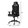 Hawk Gaming Chair Fab V4 Siyah Kumaş Oyuncu Koltuğu