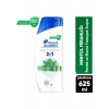 Head & Shoulders Mentol Ferahlığı 2si1 Arada Kepeğe Karşı Etkili Şampuan 625 ML