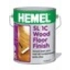 Hemel Sl 1c Wood Floor Finish Ipek Mat 5 Lt Parke Cilası Solvent Bazlı