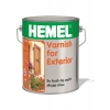Hemel Varnish For Exterior 2.5 Lt Su Bazlı Şeffaf Dış Mekan Ahşap Cilası
