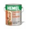 Hemel Varnish For Exterior 2.5 Lt Su Bazlı Şeffaf Dış Mekan Ahşap Cilası