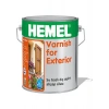 HEMEL Varnish For Exterior Su Bazlı Aqua Cila Dış Mekan 2.5 Lt