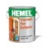 HEMEL Varnish For Exterior Su Bazlı Aqua Cila Dış Mekan 2.5 Lt