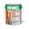 Hemel Varnish For Exterior - Su Bazlı Dış Mekan Ahşap Cilası 2,5 Lt