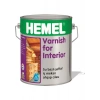 Hemel Varnish For İnterior 2.5 Lt Su Bazlı Şeffaf İç Mekan Ahşap Cilası