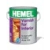 Hemel Varnish For Interior Su Bazlı - Aqua Lambri Cila Iç Mekan 0,75 Lt