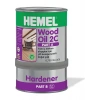 HEMEL Wood Oil 2c-Ahşaplar Için Çift Komponentli Yağ-Dark Oak 0,900 Lt