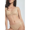 Herita Altın Kare Yaka Bikini Takım