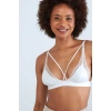 Herita Beyaz Pure Fides Dantelli Bralet