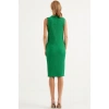 Herita Kolsuz Maxi Boy Elbise - Yesil