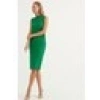 Herita Kolsuz Maxi Boy Elbise - Yesil