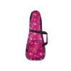Hibiskus Pembe Renkli Soprano Ukulele Taşıma Çantası