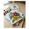 Hobi Boyama Seti, 20x20 cm Tuval ve 6 Renk Akrilik Boya