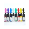 HOBİFLEX EPOKSİ REÇİNE SIVI PİGMENT BOYA TRANSPARAN SET 8 RENK 20 ML (160 ml)