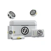 Hollyland Lark M2 Kablosuz Lavalier Mikrofon (2TX+3RX) Kamera, iPhone, Android, PC, 48 kHz / 24 bit Hi-Fi Ses 40H Süre 300 m Menzil, ENC Anti Ses Takmalı Mikrofon, Vlog için Kablosuz - Beyaz