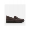 Hotiç 01AYH262850A480 Hakiki Deri Kahve Kadın Loafer