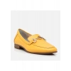 Hotiç 01AYH268520A350 Hakiki Deri Hardal Kadın Loafer