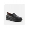 Hotiç 01AYH276910A100 Deri Siyah Kadın Loafer