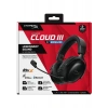 Hyperx Cloud Iıı S – Çoklu Platform Için Kablosuz Oyun Kulaklığı, 2,4 Ghz, Bluetooth, 120 Saate Kadar Pil Ömrü 2,4 Ghz / 200 Saat Bluetooth, 53 mm Açı Sürücüler, Çıkarılabilir Mikrofon – Siyah
