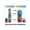 İç İçe Geçebilir Motivasyonel Matara Seti, 2000ml ve 900ml Kapasite