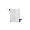 İç Kovalı Beyaz Çöp Kovası, 5 Litre