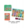 İlk Harf Trenim - Cırt Cırtlı Yapboz ve Kitap Seti - Buse Nazilli