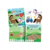 İndigo Çocuk Silikon Çıkartmalı - Çiftlik - Holly Morris (Tekrar Kullanılabilen Sticker Kitabı)