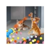 İnteraktif Kedi Oyun Tabancası - 20 Adet Peluş Top ile