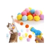 İnteraktif Kedi Oyun Tabancası - Peluş Toplarla