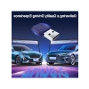 iPhone için Mini Ultra CarPlay Kablosuz Adaptör, Kablosuz Android Otomatik Adaptör, Kablolu Kablosuz CarPlay ve Android Auto, Tak ve Çalıştır Kurulumu, 2016+ Otomobillerle Uyumlu