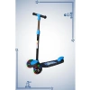 Işıklı 3 Tekerli Scooter: 3 Yaş ve Üstü İçin 40 Kg Taşıma Kapasitesi