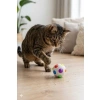 Işıklı Darbeye Duyarlı Kedi Topu, 6 cm Zıplayan Oyuncak
