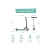 Işıklı Katlanabilir 2 Tekerlekli Scooter - Mint Renkli