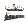 Işıklı ve Sesli Buharlı Tren Seti - 29 Parça Raylı Set
