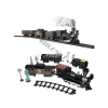 Işıklı ve Sesli Buharlı Tren Seti - 29 Parça Raylı Set