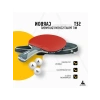 ITTF Onaylı Masa Tenisi Raket Seti - Rakete Dahil 3 Top ve Kılıf